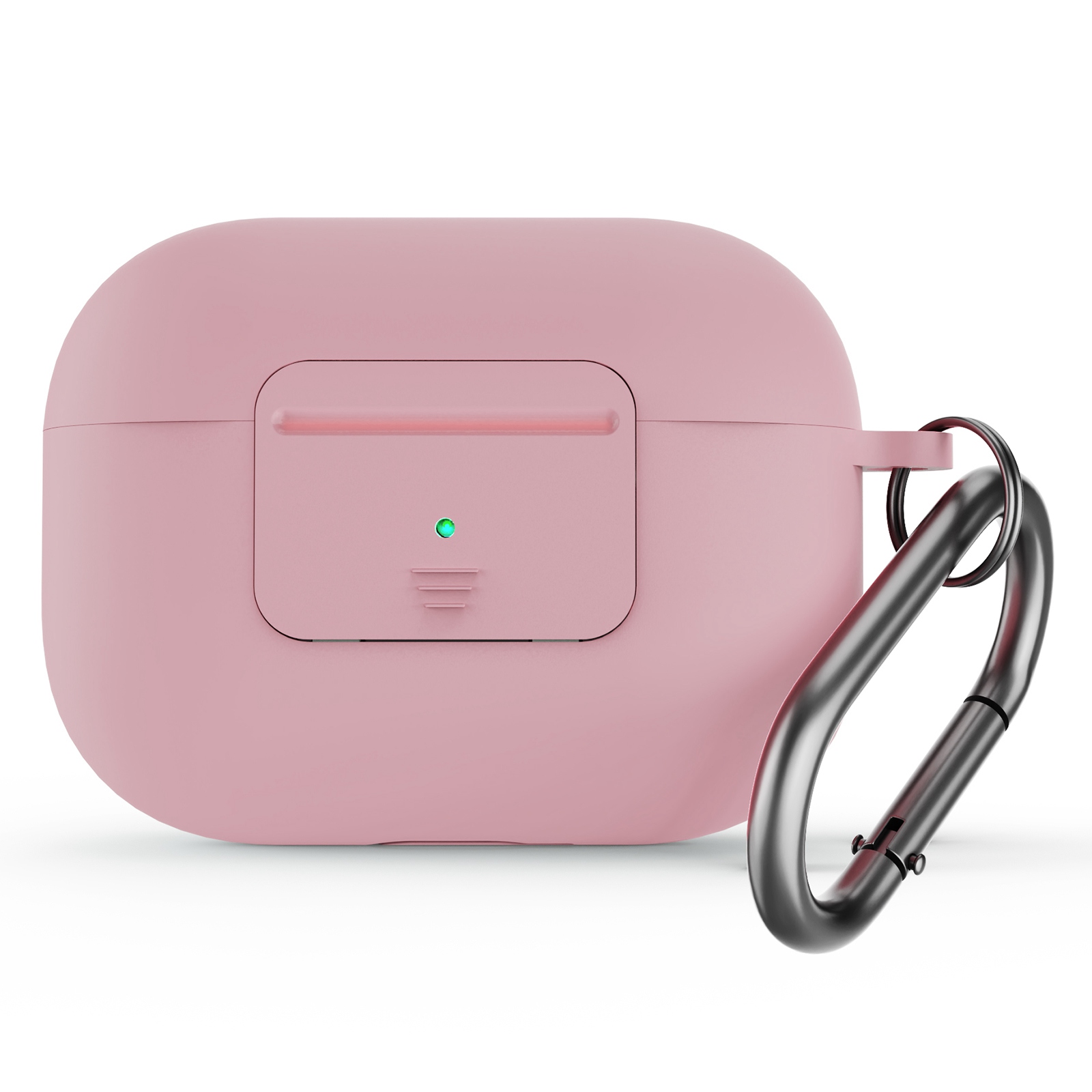 

Für AirPods Pro 2 Bluetooth Earphone Protective Case Lock Schnalle Design Silikon+pc Anti-drop-abdeckung - Rosa, AirPods Pro 2