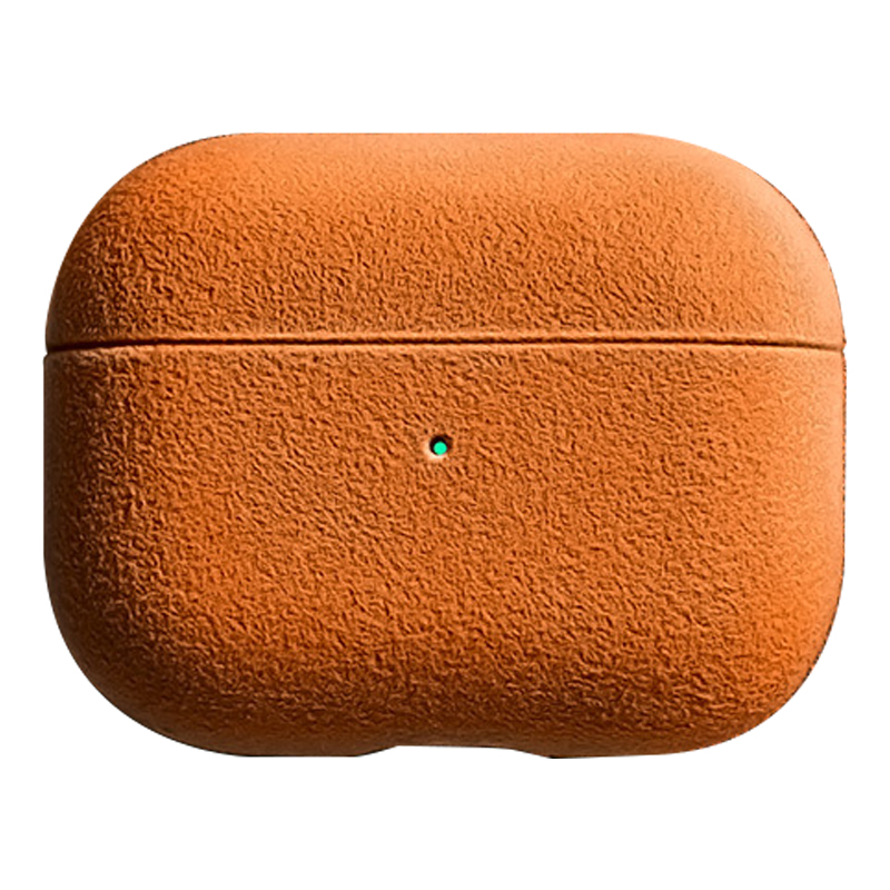 

Stoßdämpfer Hülle Für Apple Airpods Pro Suede Leder Hülle Bluetooth Headset Deckung - Orange, AirPods Pro