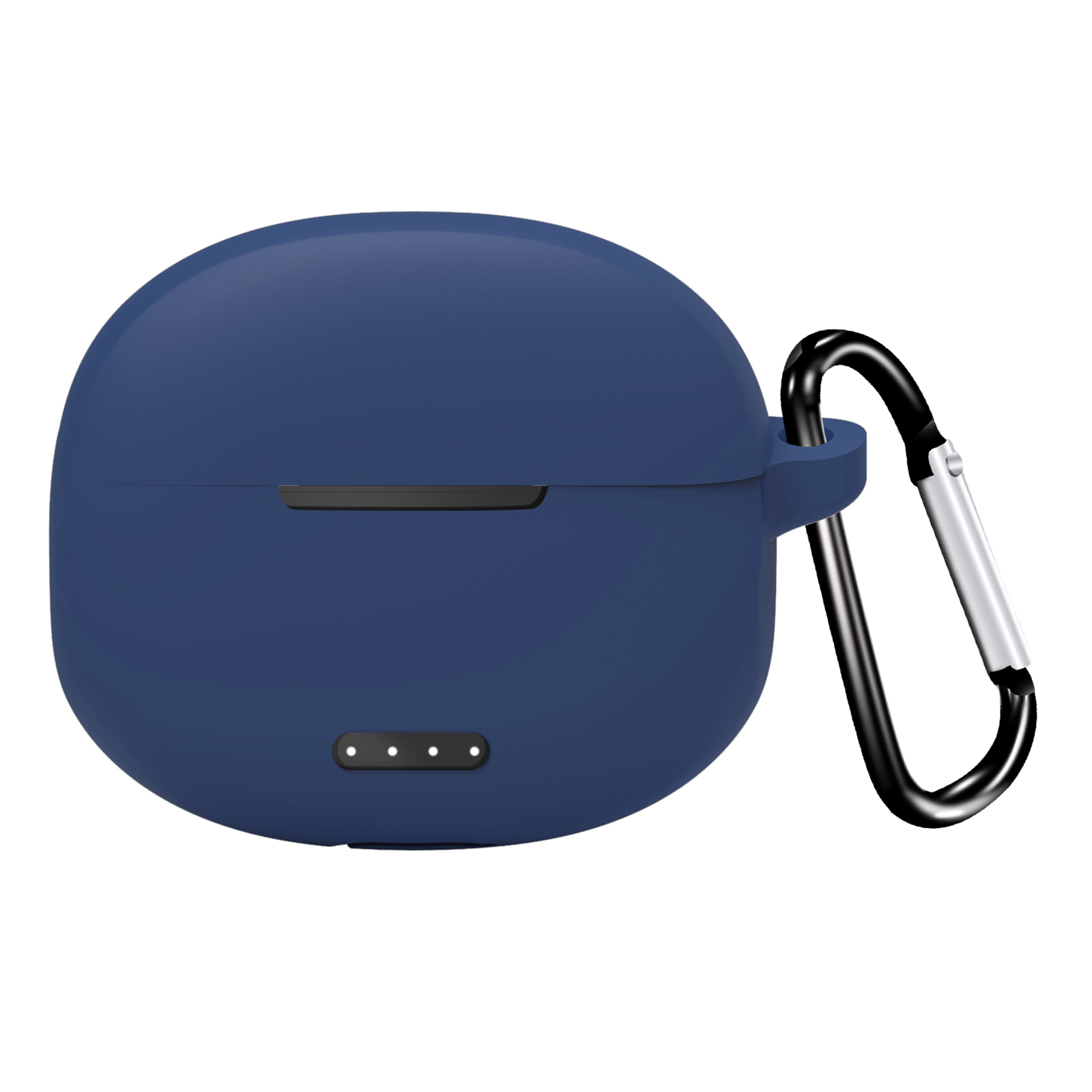 

Für Boot Airdopes 170 Silikonkoffer Bluetooth Headset Ladekofferabdeckung - Dunkelblau