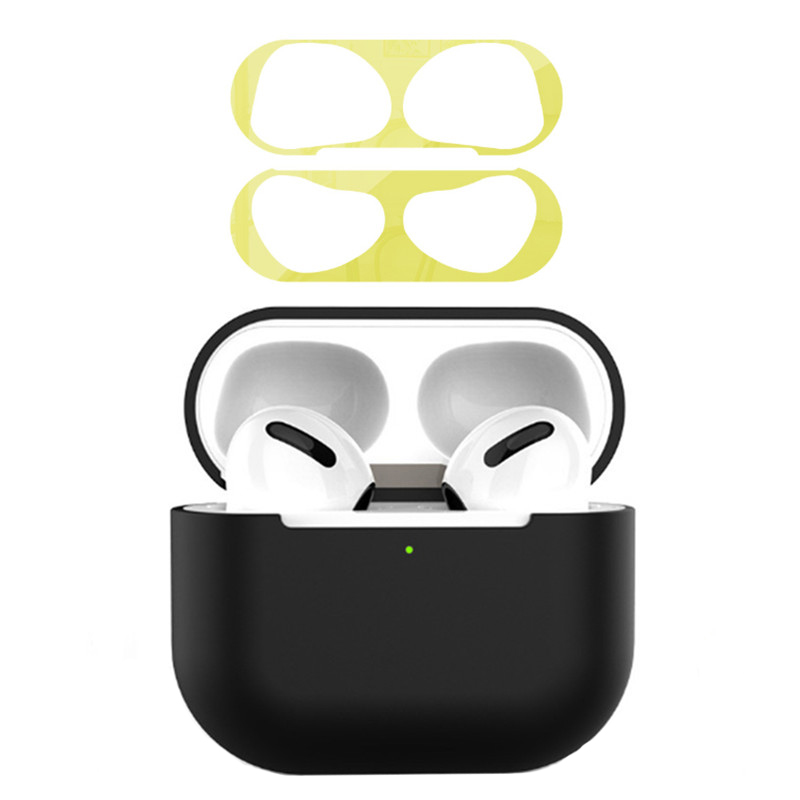 

Für Apple AirPods 3 Earphone Hülle - Schwarz+gold, AirPods 3
