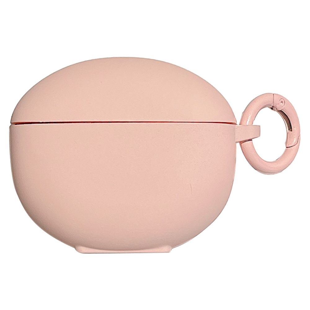 

Anti-kratzer-tpu-abdeckung Für Oppo-enco Air2 Solid Color Wireless Bluetooth Earphone Hülle Mit Ringschnalle - Rosa