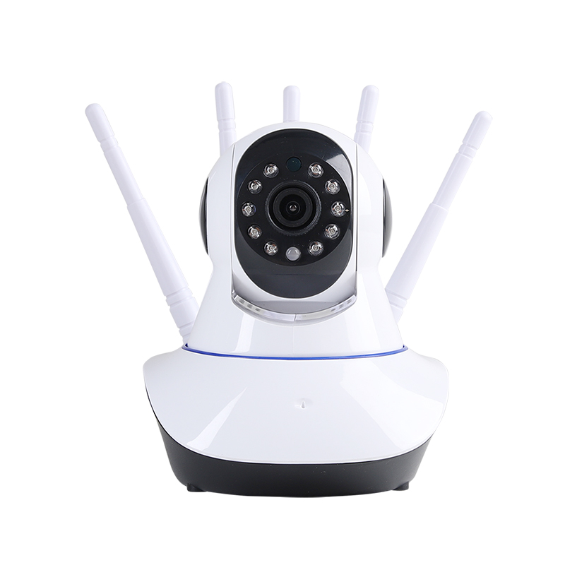 

Upgrade HD 1080P 2MP WiFi IP Camera with Five Antennas Support Two-way Audio Night Vision - US Plug