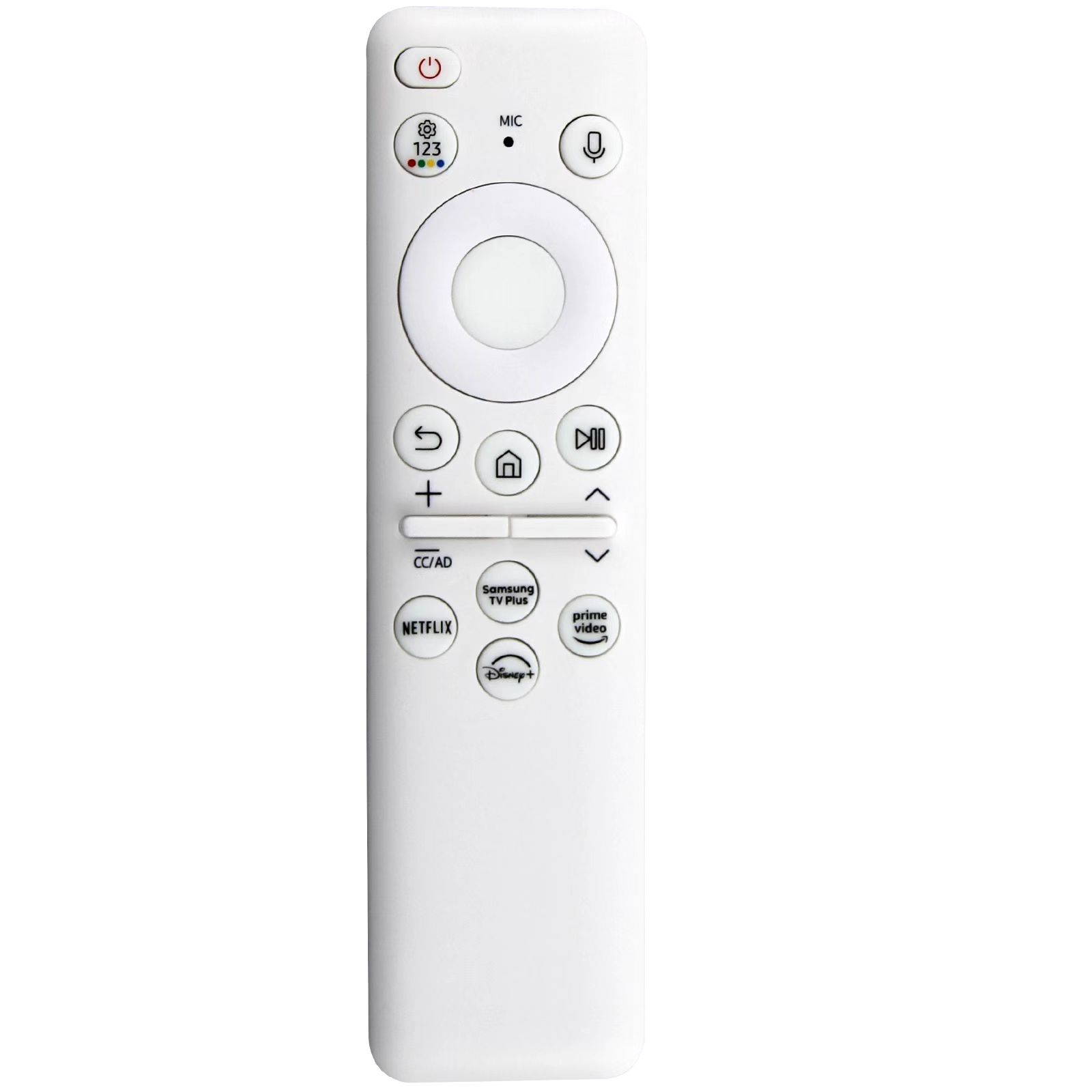 BN59-01432A For Samsung TV Remote Control 1 - 8m Transmission Solar Powered Controller with Voice Function - White