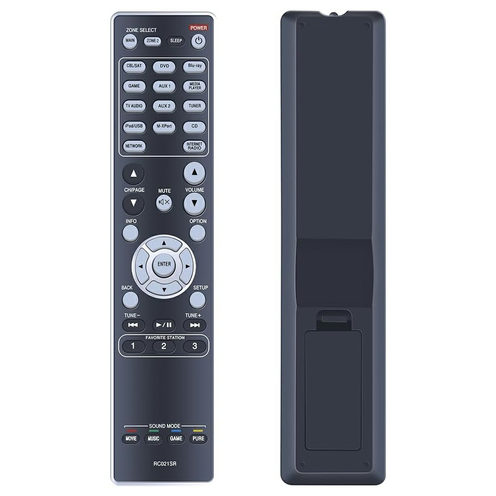 RC021SR For Marantz Amplifier Remote Control Battery Operated Replacement Controller