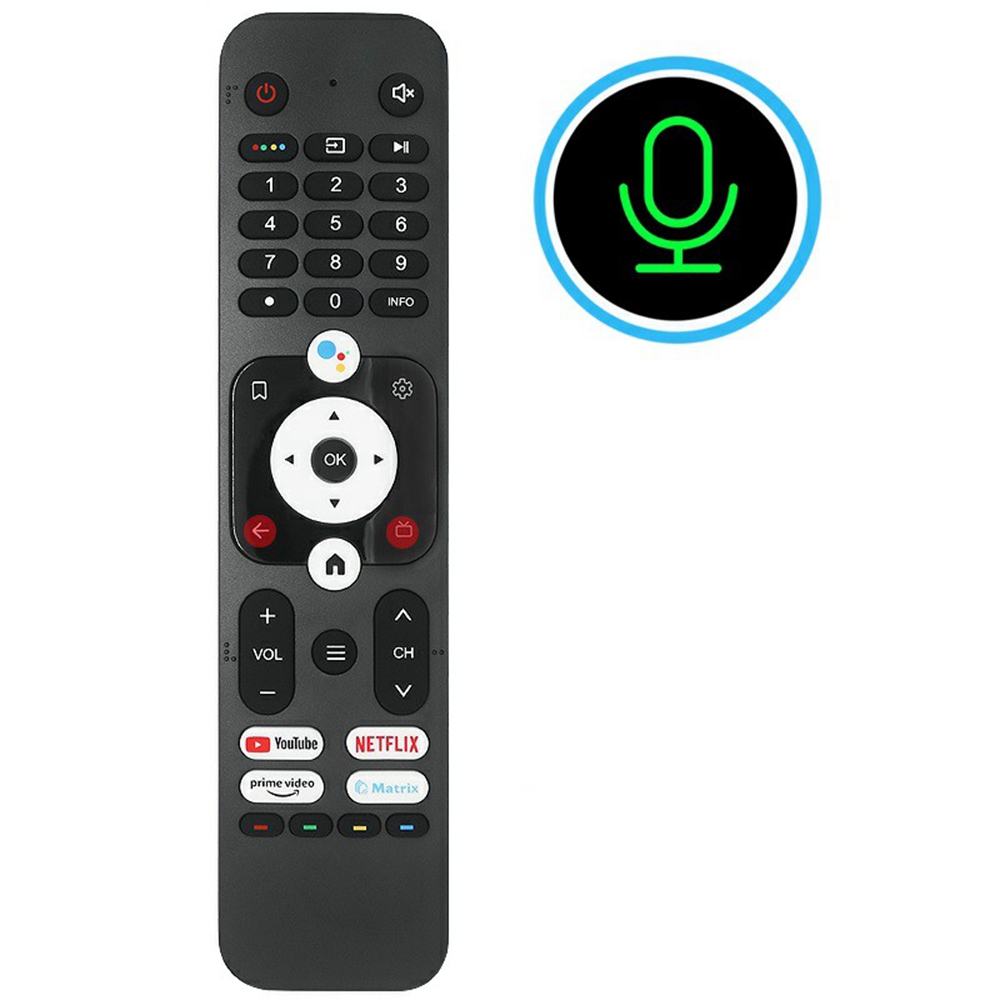 HTR-U31 For Haier TV Voice Control Replacement Remote Ergonomic Handheld Remote Control