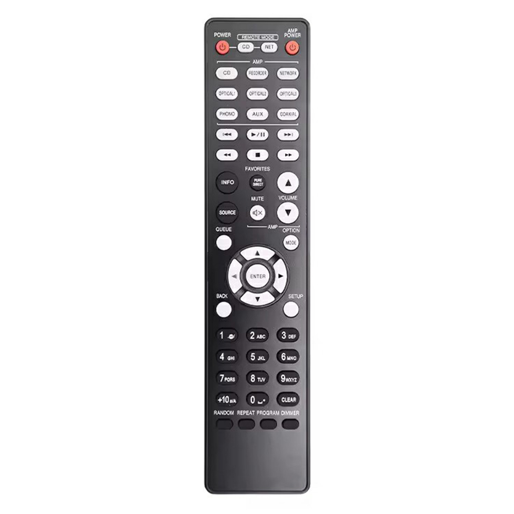 RC-1223 For Denon Amplifier Remote Control Replacement 1-10m Range Handheld Controller