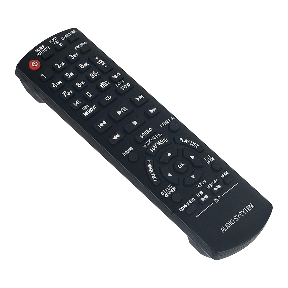 N2QAYB000637 for Panasonic Audio Player Infrared Remote Control Replacement Transmitter