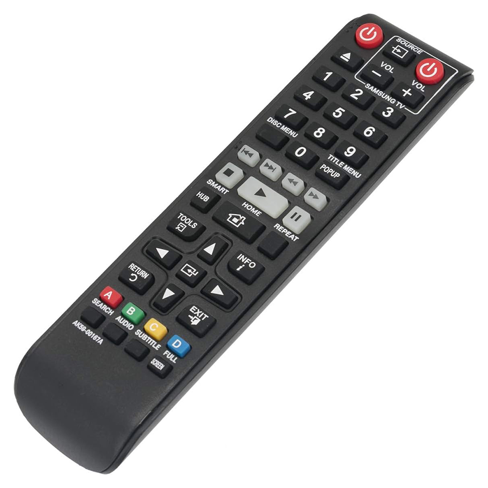 AK59-00167A For Samsung Blu-Ray DVD Player Remote Control Battery Powered Infrared Wireless Controller