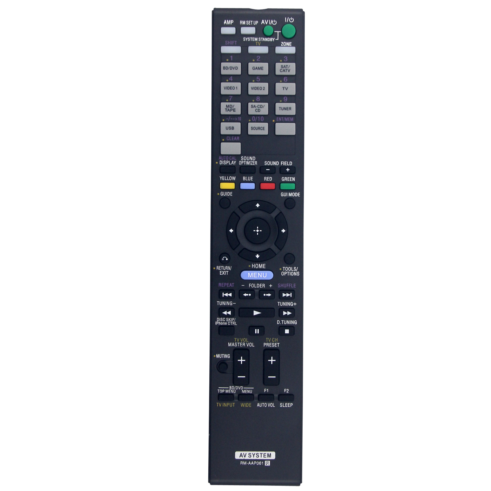 RM-AAP061 For Sony DVD Amplifier Player Remote Control Infrared Replacement Controller
