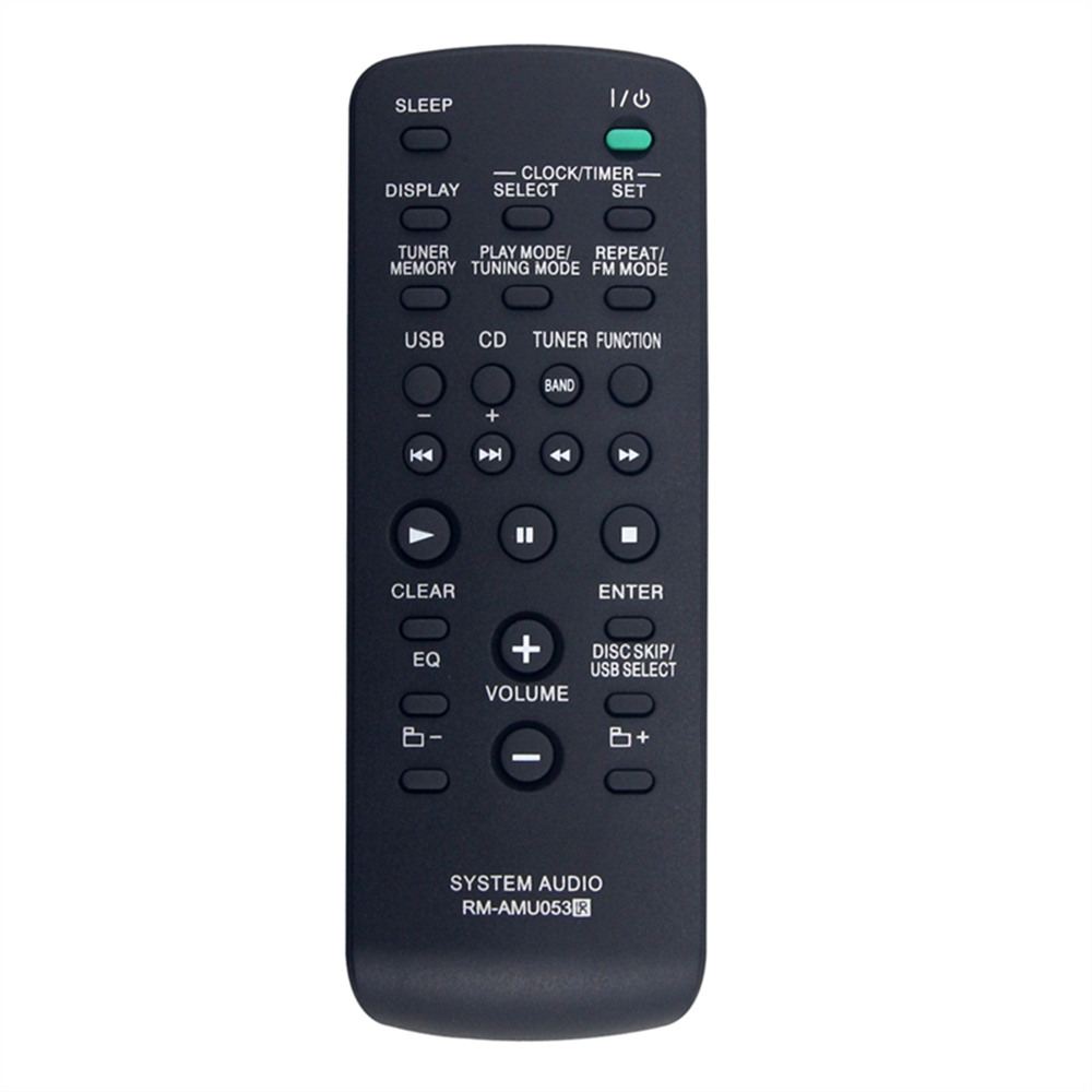 RM-AMU053 For Sony Audio System Remote Control 10m Range Replacement Infrared Controller
