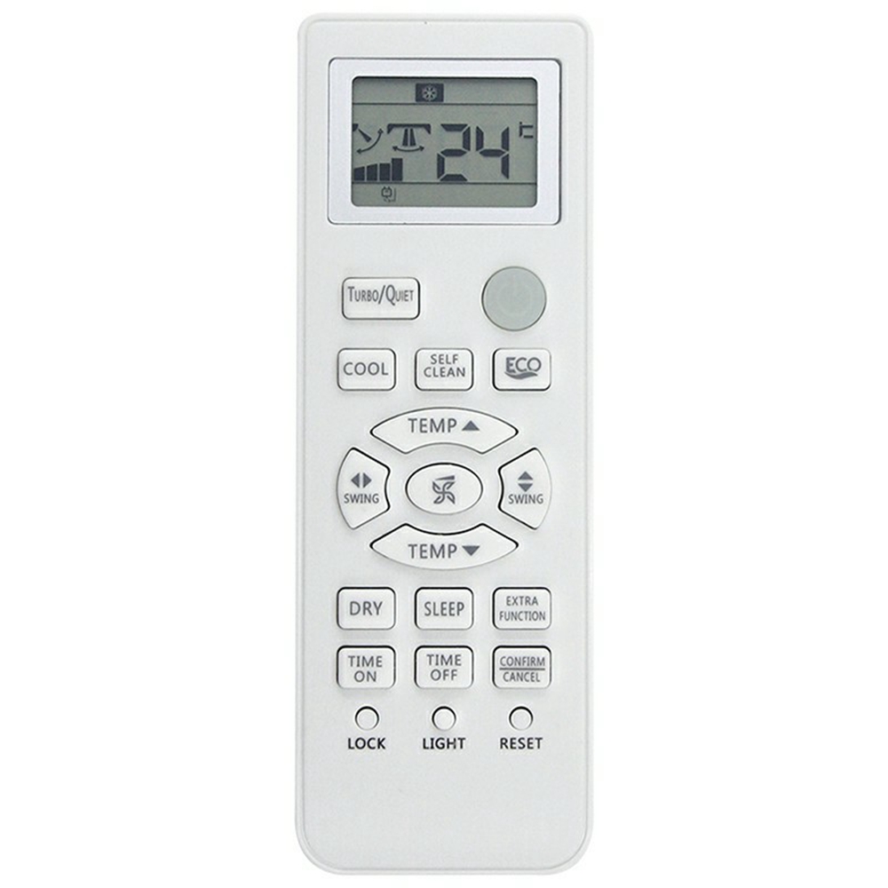 0010401715BW For Haier Air Conditioner Infrared Remote Control Plastic Ergonomic Replacement Controller