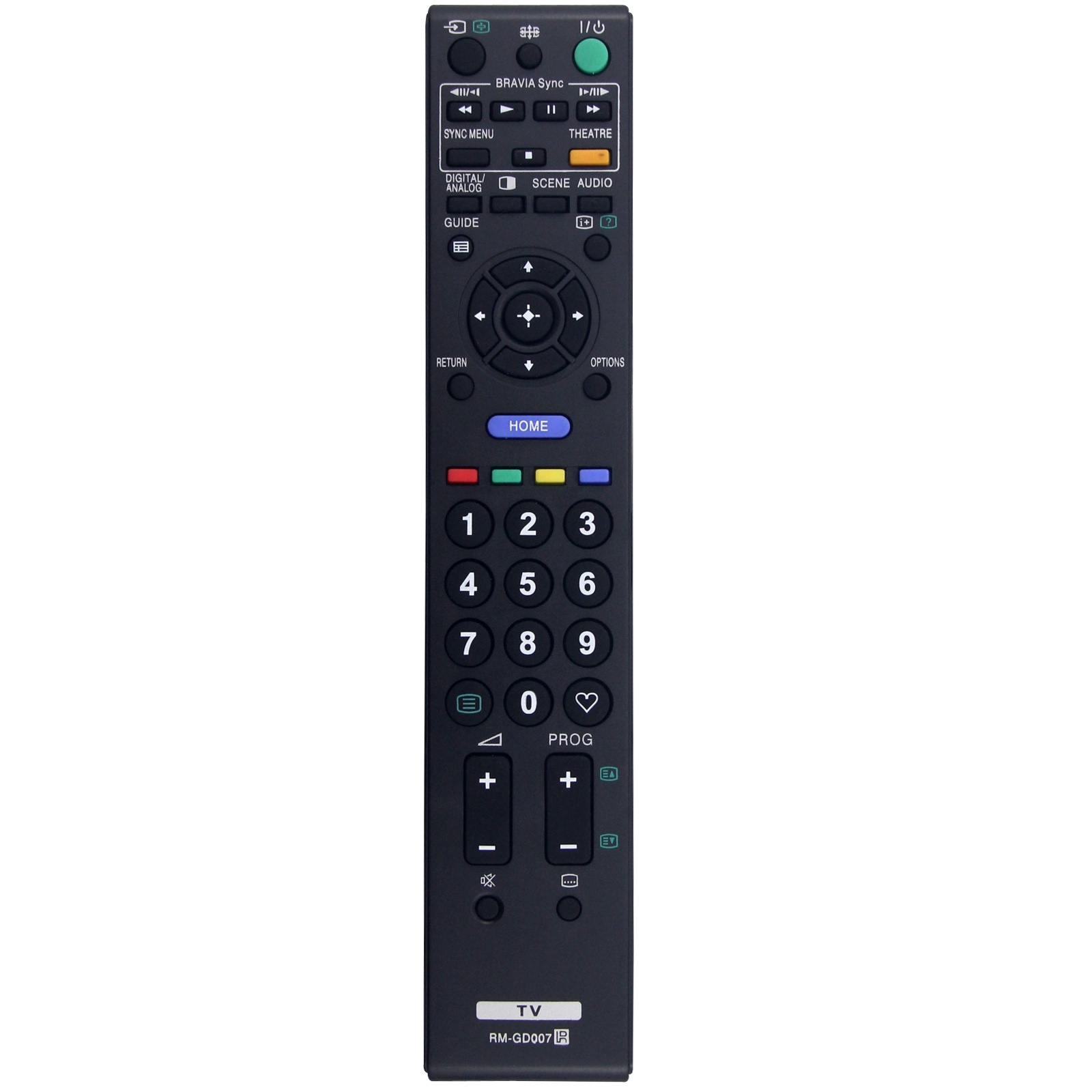 RM-GD007 For Sony TV Remote Control Battery Operated Infrared Replacement Controller