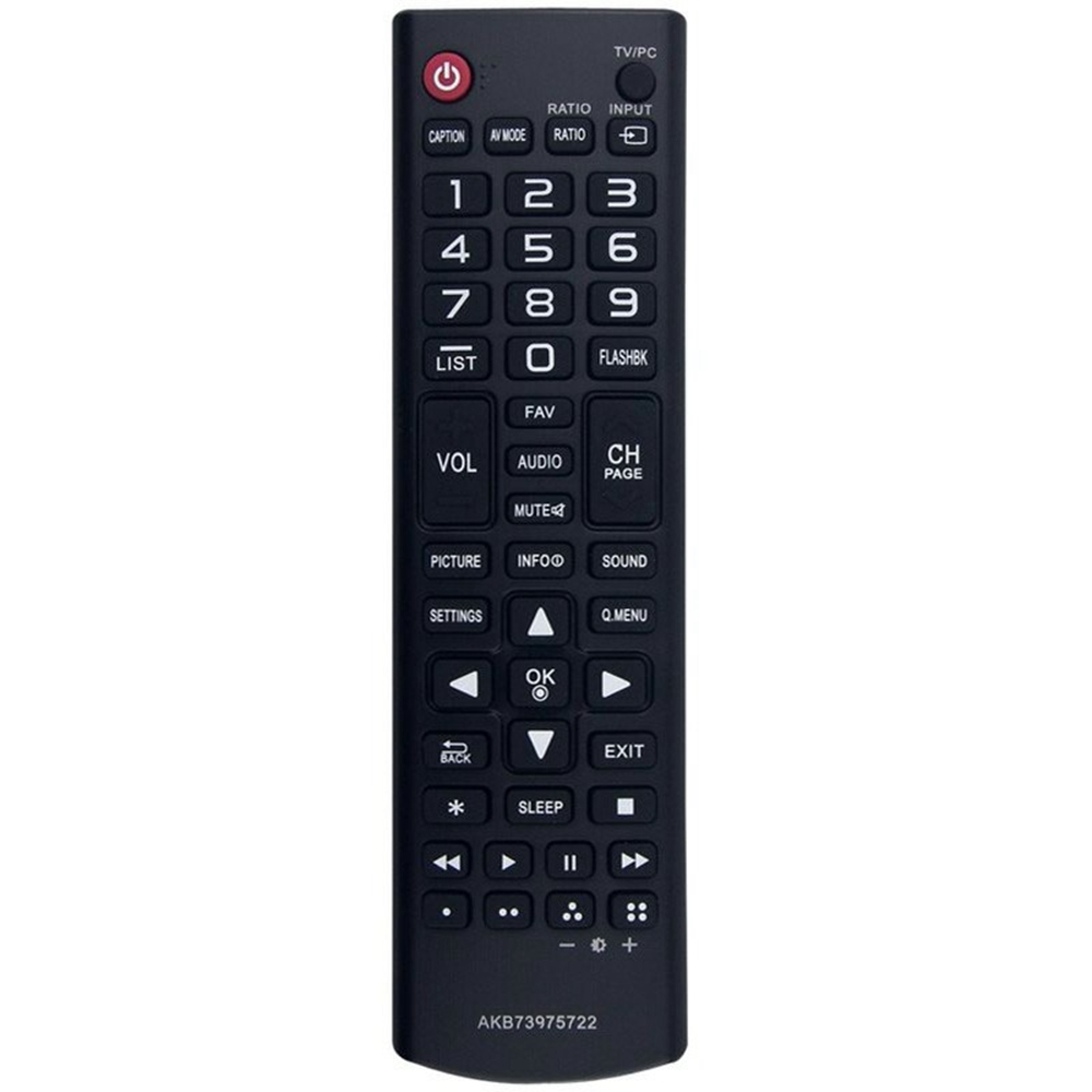 AKB73975722 For LG TV Remote Control Infrared Ergonomic Wireless Replacement Handheld Controller
