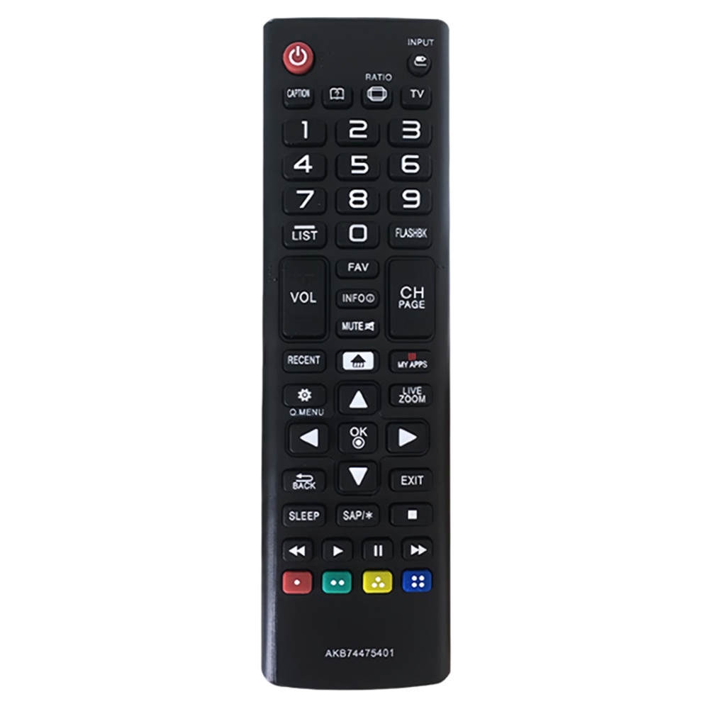 AKB74475401 Remote Control for LG TV Infrared Ergonomic Wireless Replacement Handheld Controller