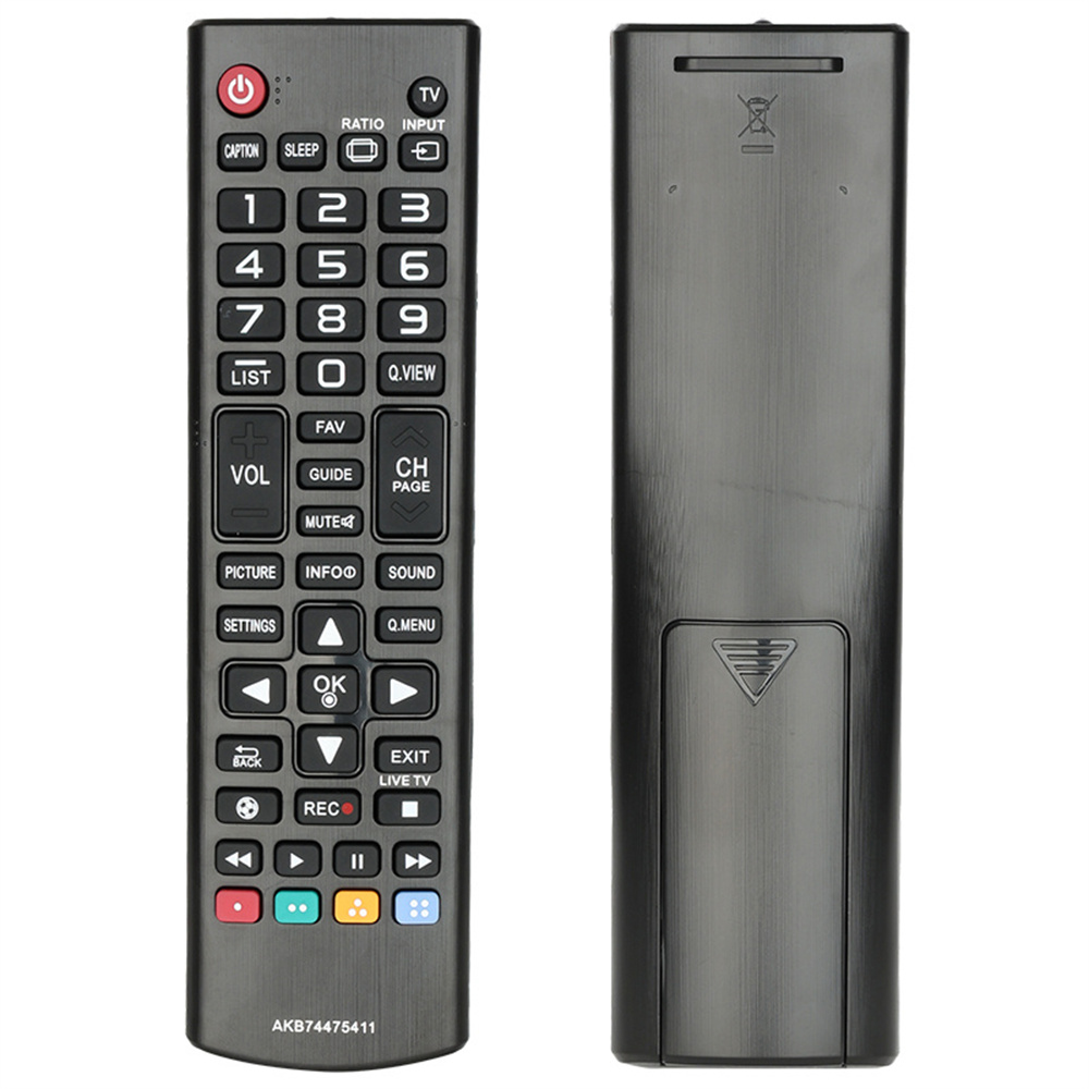 AKB74475411 Remote Control for LG TV 1-10m Range IR Infrared Ergonomic Wireless Replacement Handheld Controller