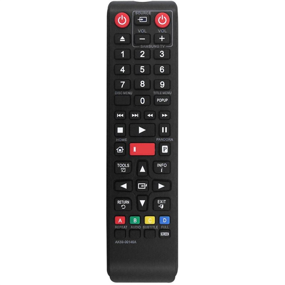 AK59-00146A Remote Control for Samsung Blu-ray DVD Player Battery Powered Replacement Handheld Infrared Wireless Controller