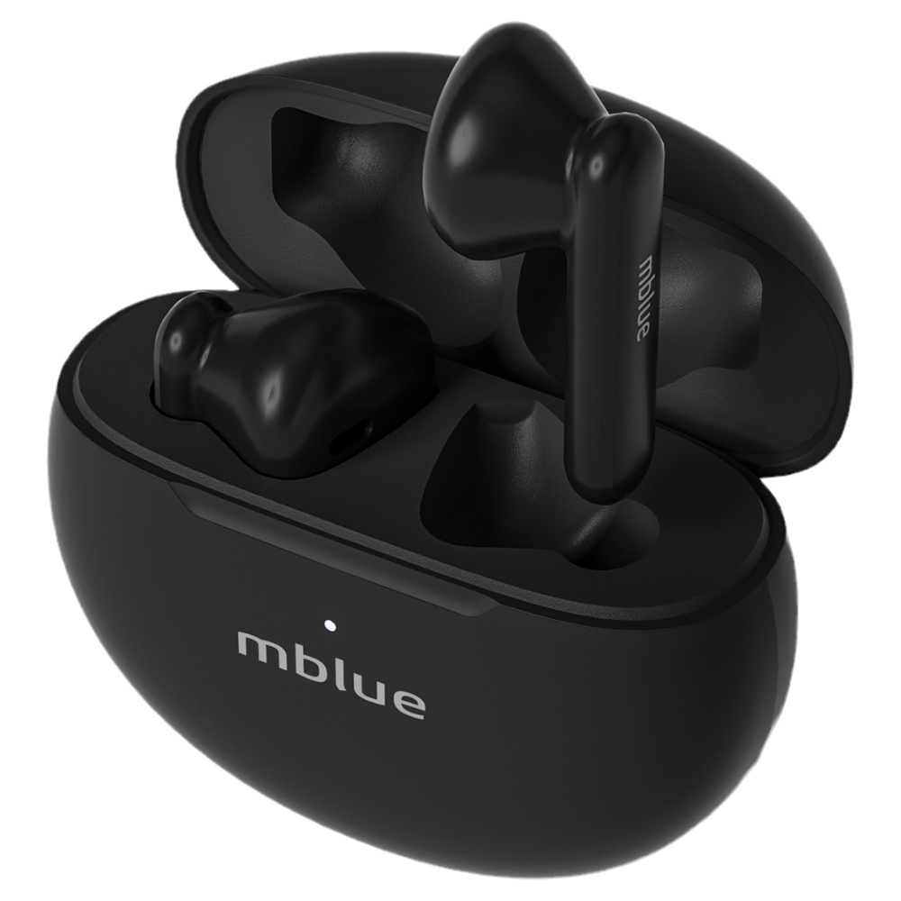 MBLUE AR10 TWS Bluetooth-compatible Earphones Low Latency Wireless Sports Music Headset - Black