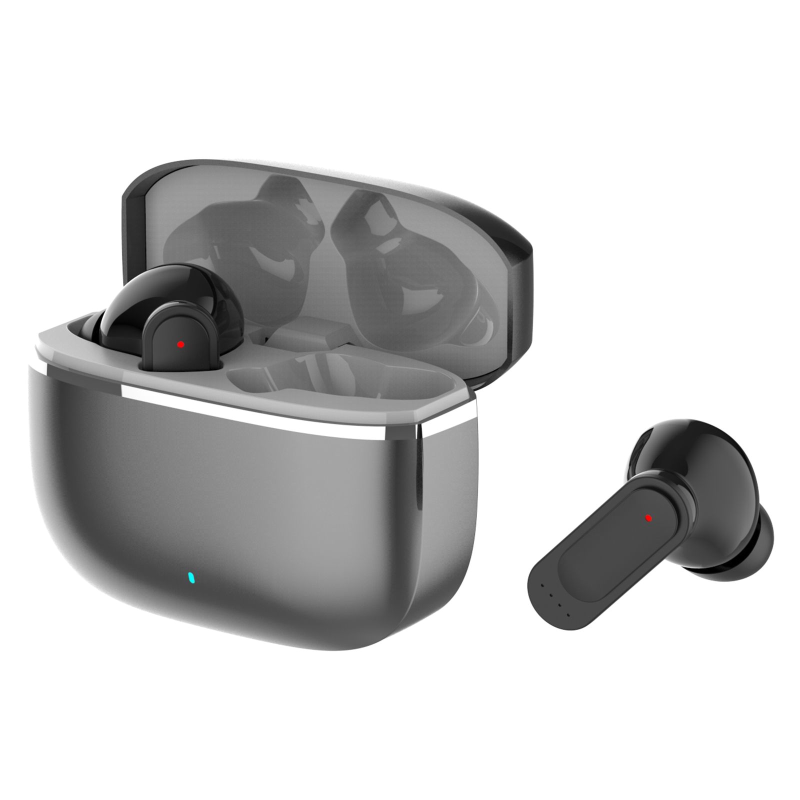 MAX60 Wireless Bluetooth-Compatible Earbuds Heavy Bass Active Noise Cancellation CVC Earphones