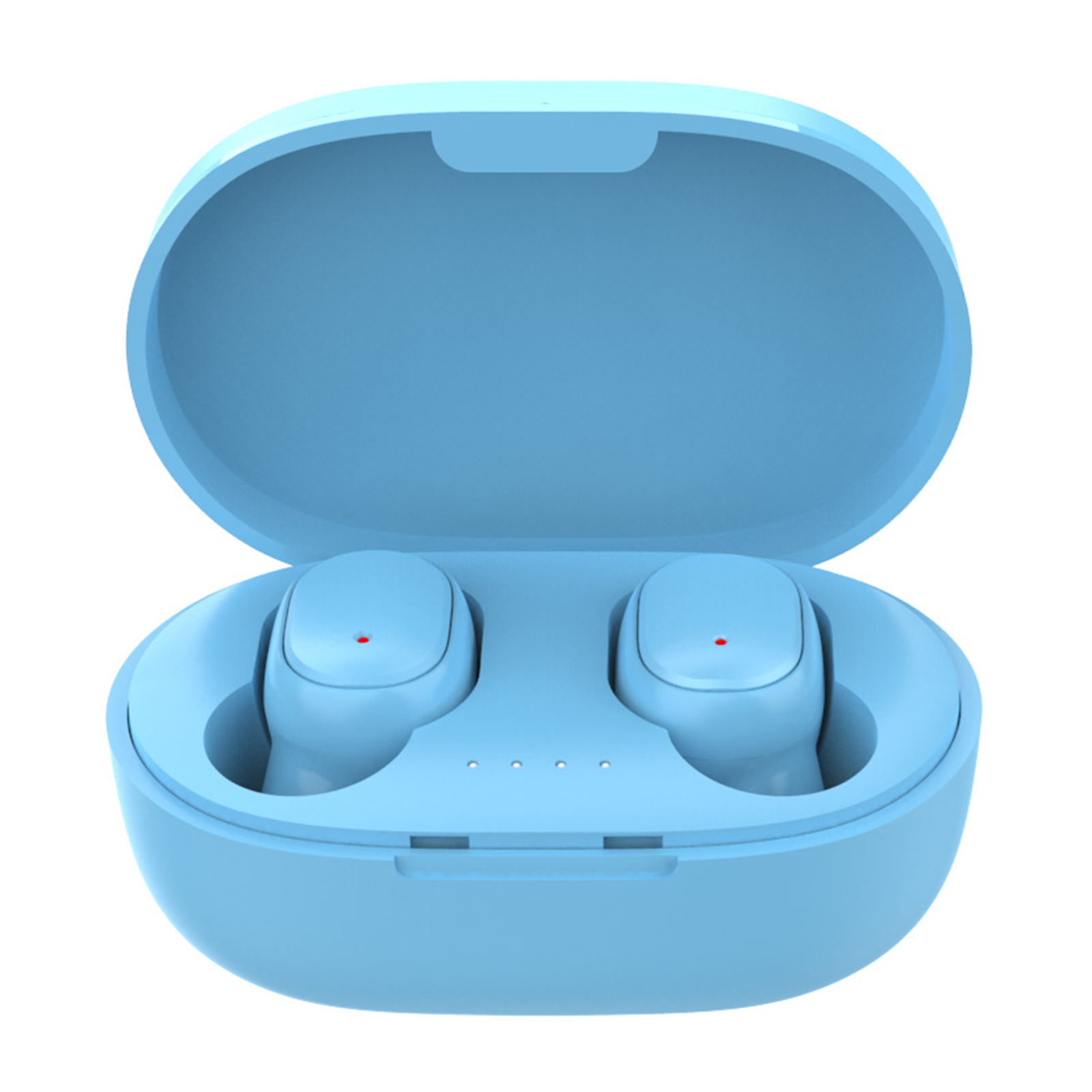 A6S PRO TWS Wireless Earbuds HiFi Sound Noise Reduction Bluetooth-Compatible Earphones - Blue