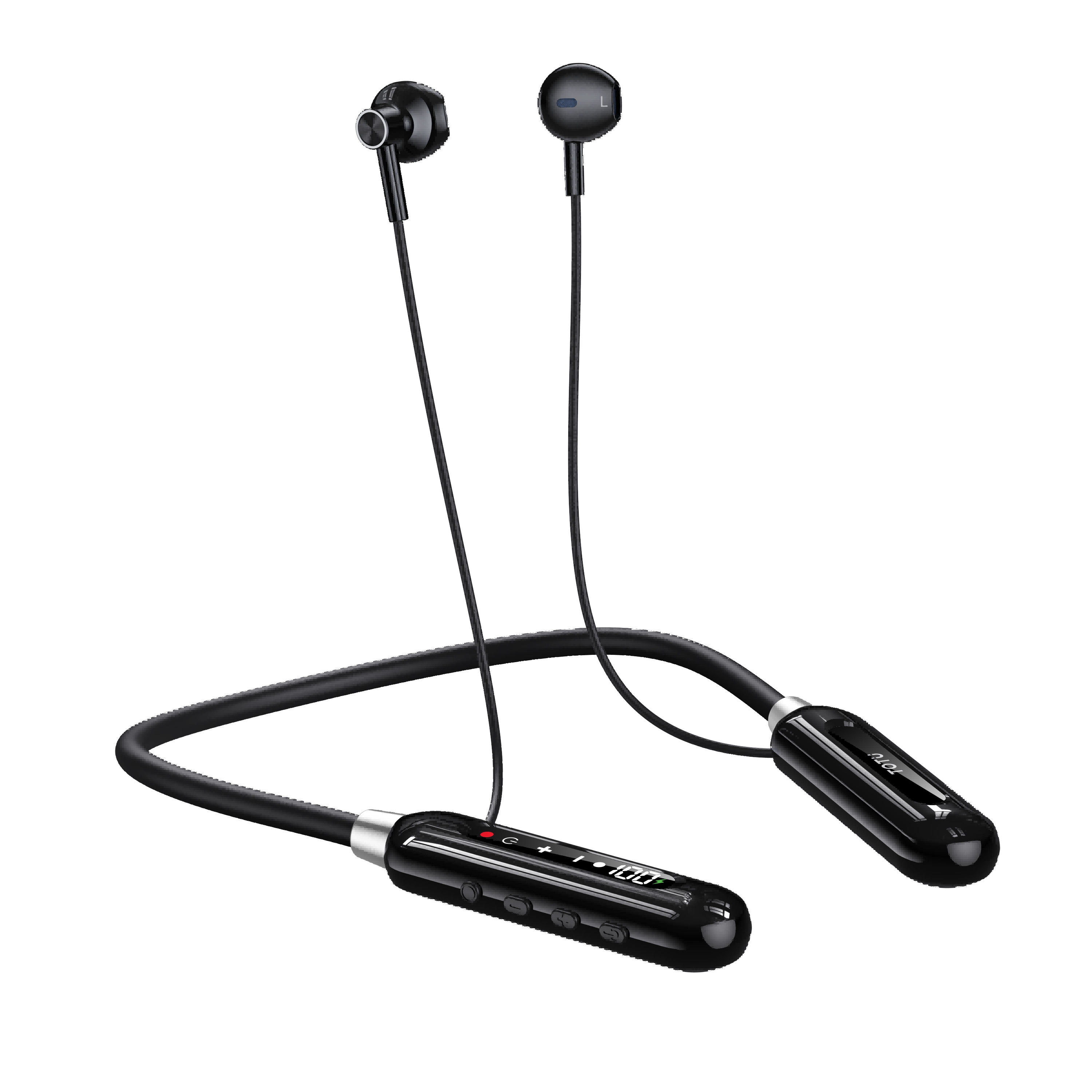 TOTU BE-6-SP Magnetic Sports Earphones Bluetooth-Compatible Neckband Running Headphones Long Battery Life