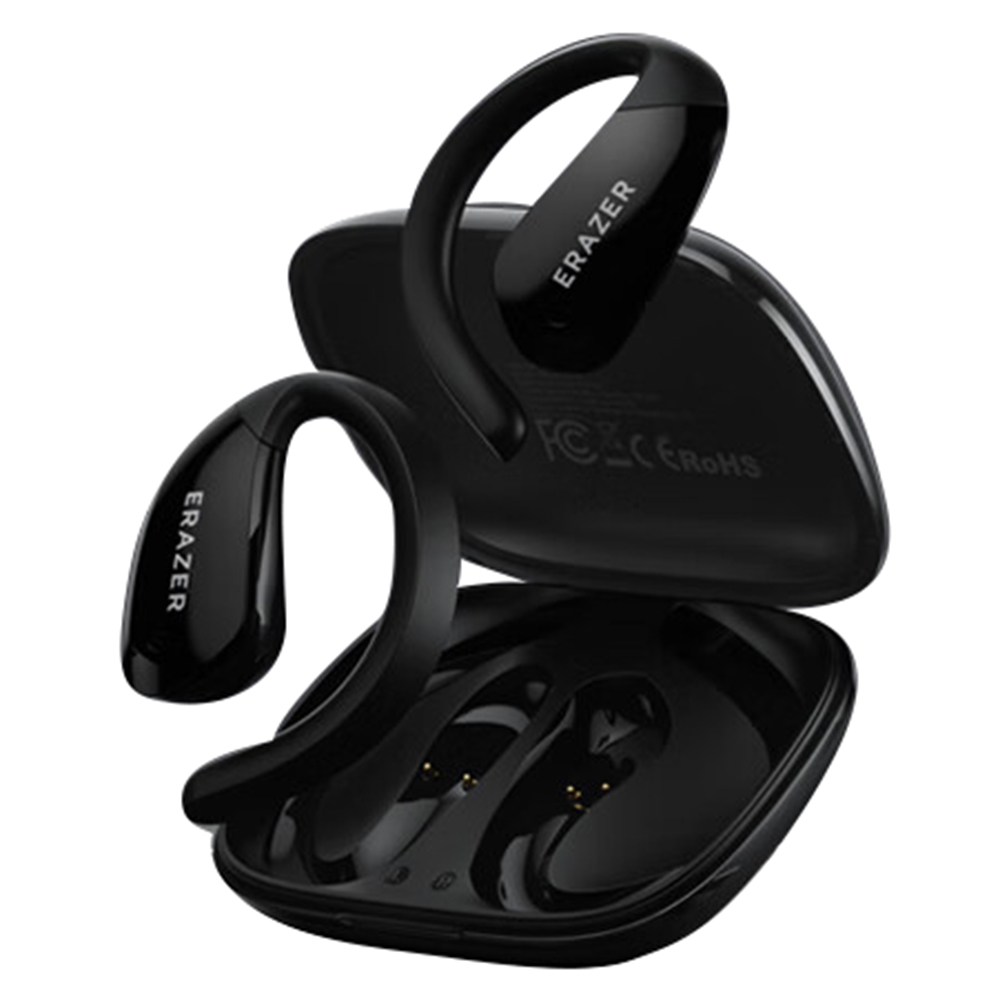 LENOVO ERAZER XF30 360° Sound Ear Hook Wireless Earbuds Open-Ear Bluetooth-Compatible Earphones Low Latency for Gaming Streaming - Black
