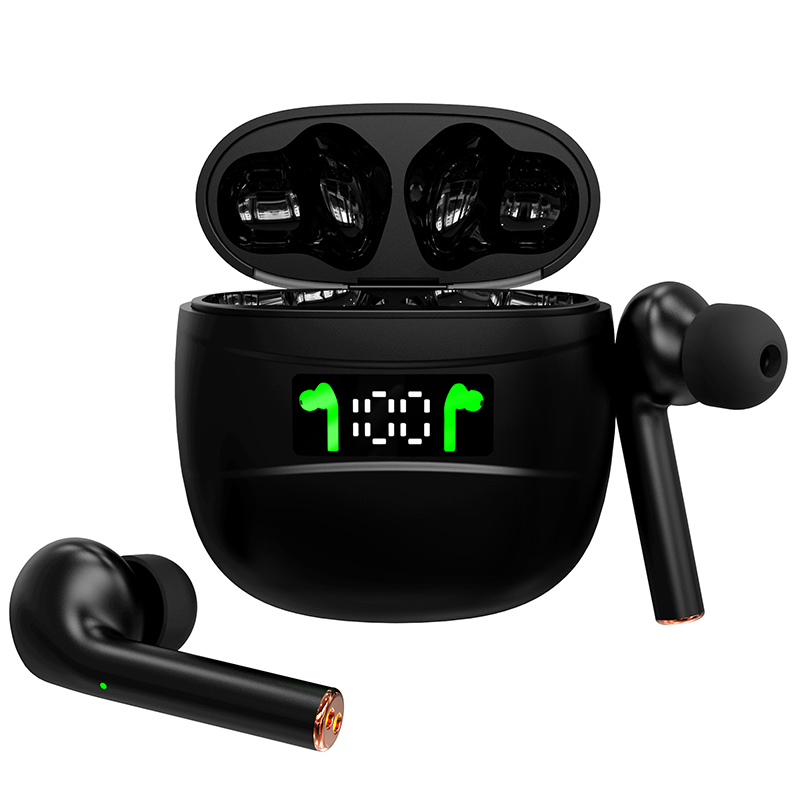 

J3PRO TWS Bluetooth 5.1 Игра Спортивные Наушники Беспроводные Наушники С Зарядкой 500 МА - Чернить, Universal