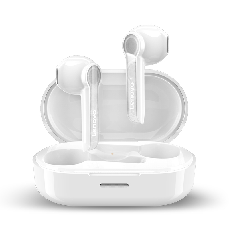 

LENOVO HT08 TWS Bluetooth 5.0 Earphone Wireless Stereo Smart Touch Headset Earbuds - White, Universal