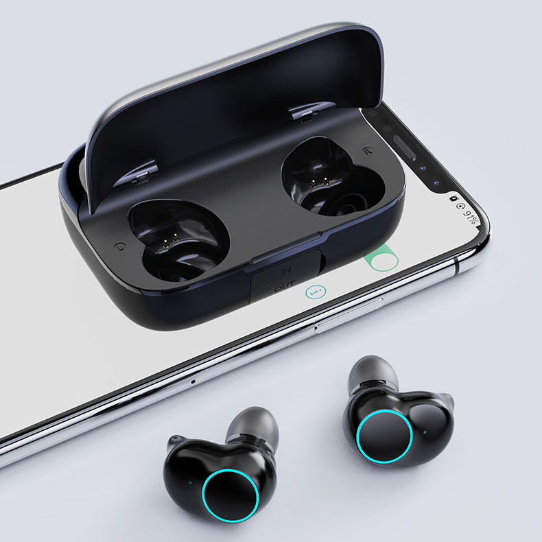 

ONIKUMA T3 Plus TWS Stereo Headphones Wireless Earbuds Bluetooth 5.0 Earbuds with Charging Case