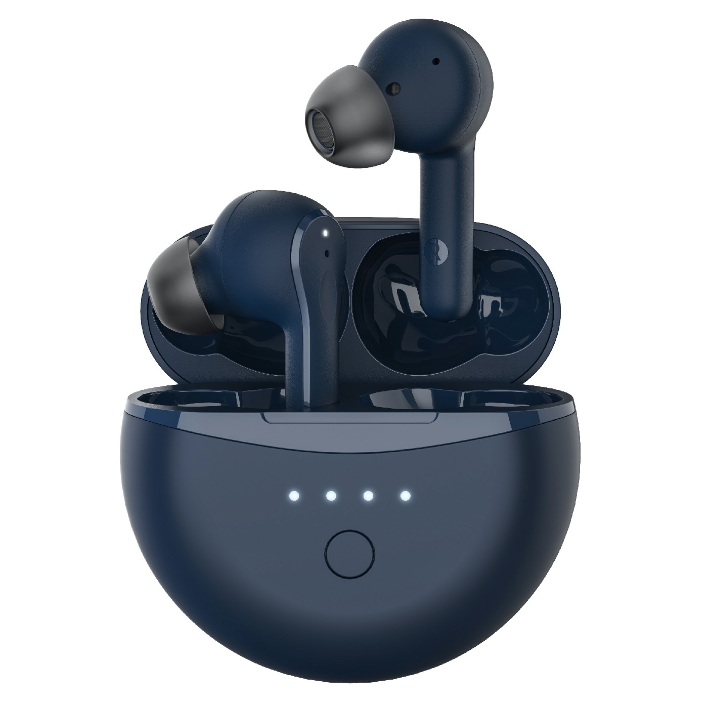 

F80 ANC Noise Reduction TWS Bluetooth Earphones Wireless Headphones with Smart Charging Case - Blue