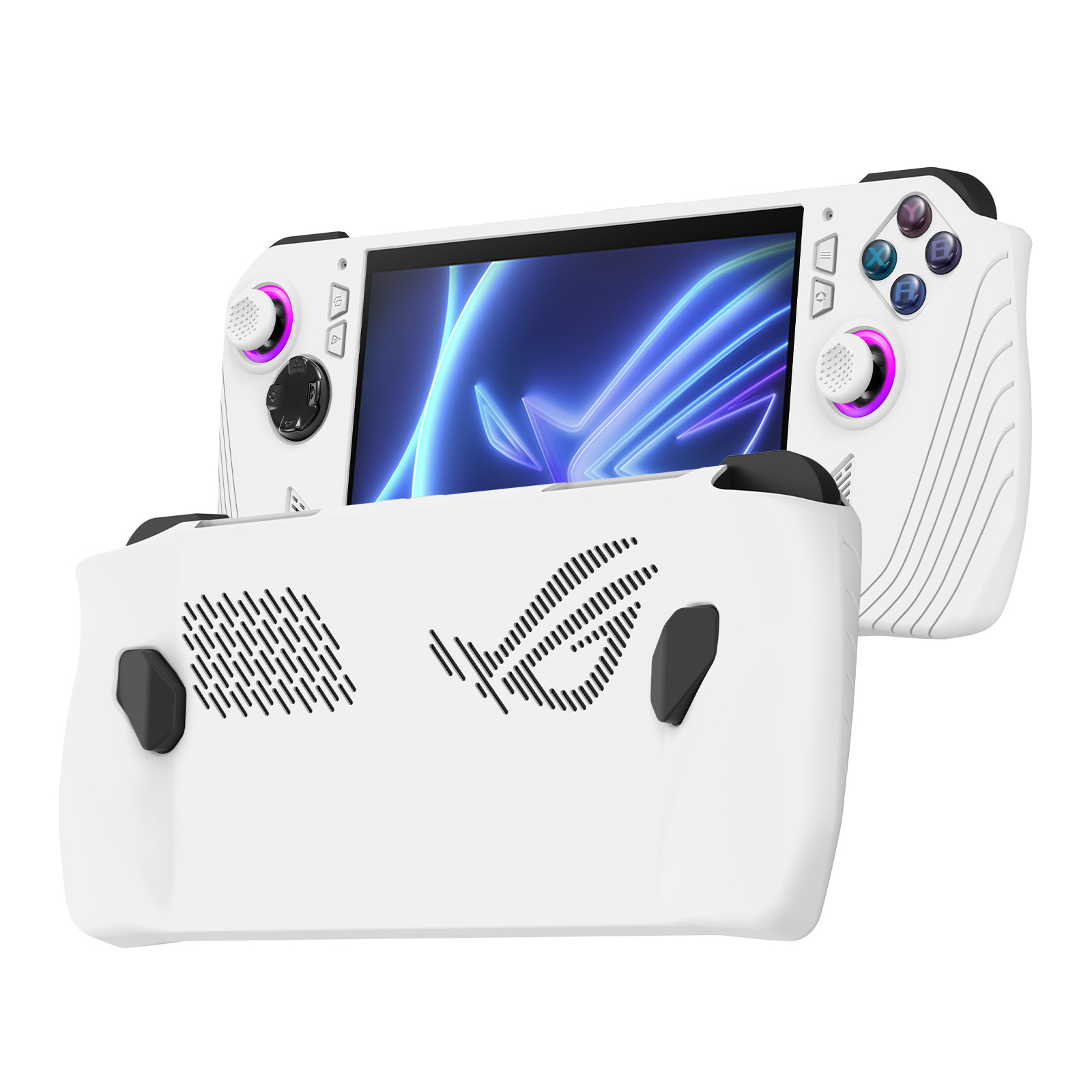 

Für ASUS ROG Ally Handheld Game Console Soft Silicon Cover -schutzhülle - Weiss