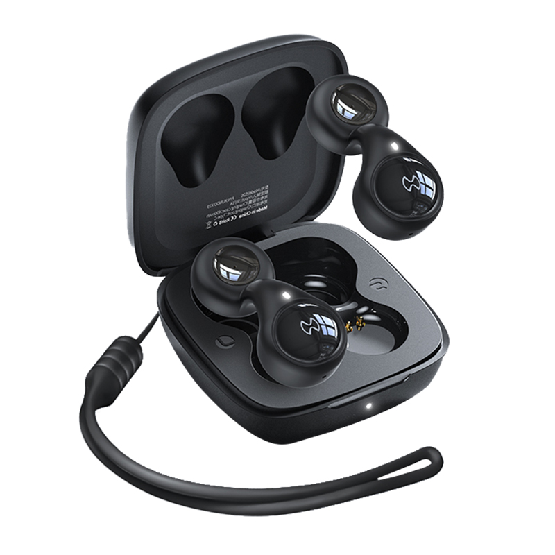 

Xundd X19 TWS Anhänger Bluetooth Headset Mini Tragbares Drahtloses Headset Unterstützt Die Sensible Berührungssteuerung - Schwarz
