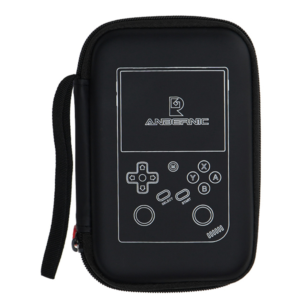 ANBERNIC For ANBERNIC RG35XX Pro Handheld Game Console Carrying Case PU Leather Storage Bag