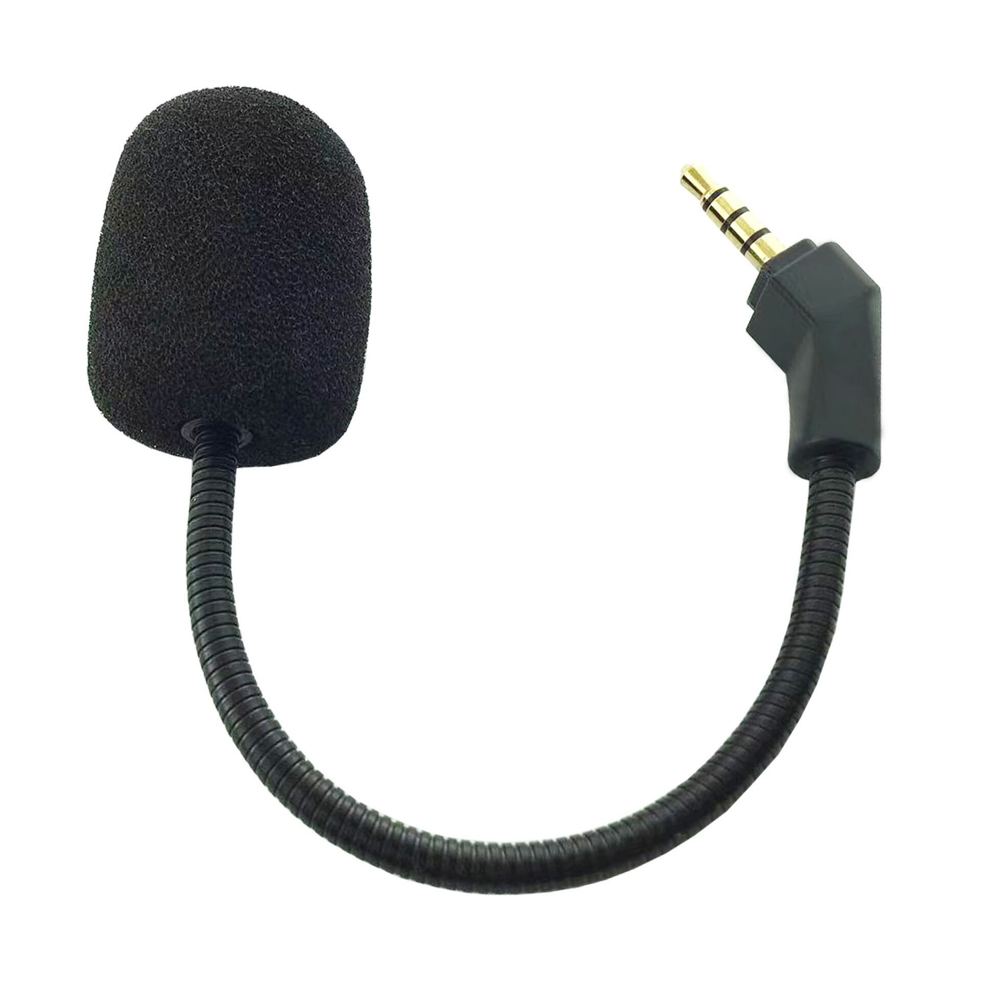 Replacement Noise-Canceling Boom Microphone for ASUS ROG Theta 7.1 Gaming Headset Detachable Mic Arm Accessory - Black