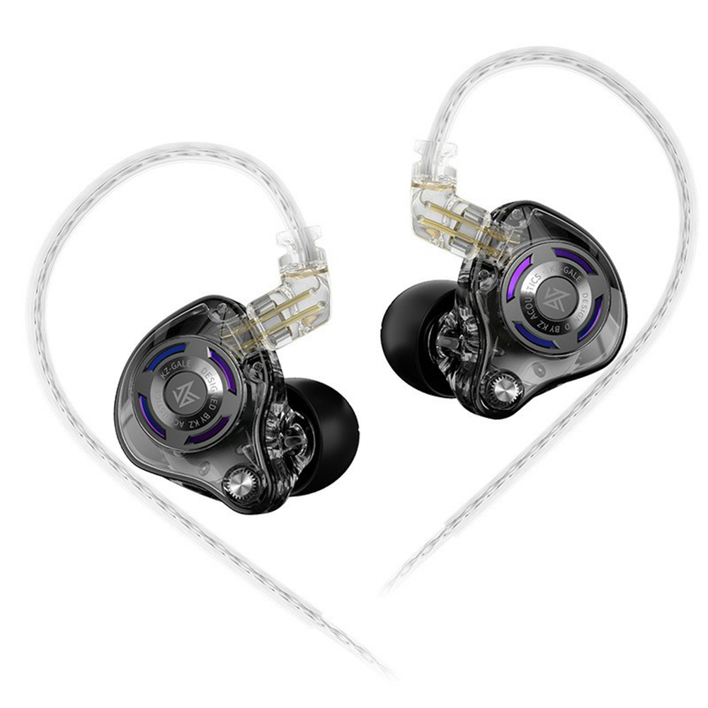 KZ Gale HiFi Gaming Earphones Dynamic Driver Audiophile Sound Quality In-Ear Headsets with Detachable Cable - without Microphone