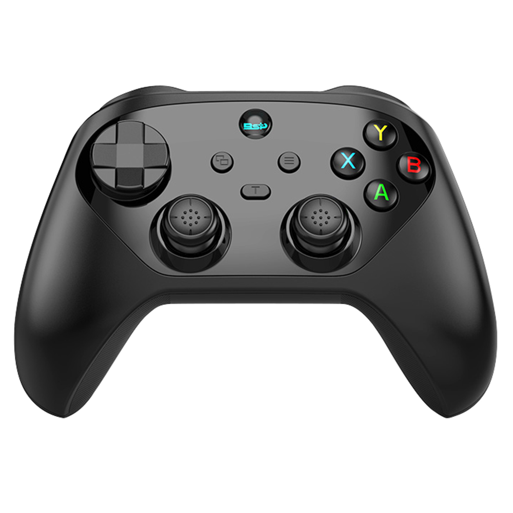 G6S Wireless Gamepad Hall Joystick Trigger Six Axis Body Sensation Bluetooth-compatible Controller for Switch / iOS / Android / PC - Black