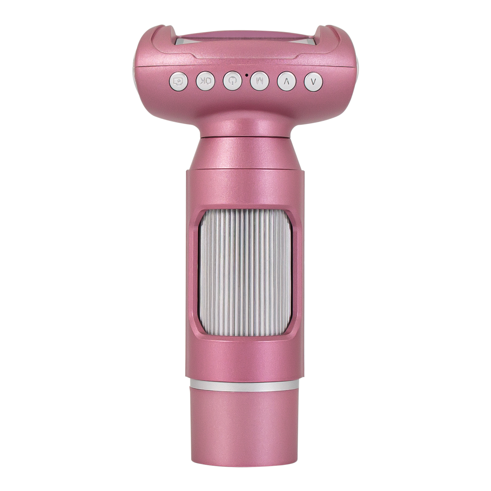 012 50X Magnification Digital Microscope for Children 2.0 Inch Screen 1080P HD Video Recorder with LED Light - Pink