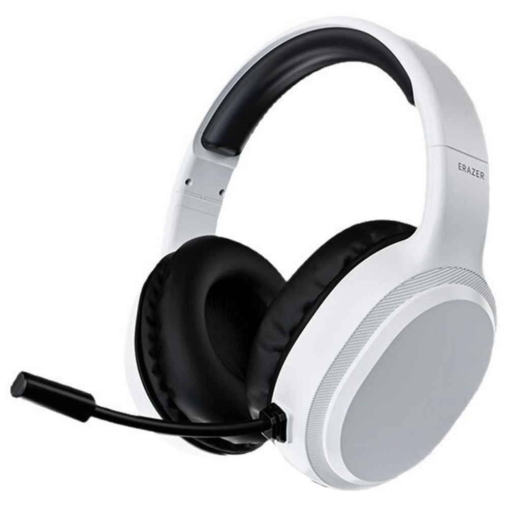 ERAZER L5 Lite Wired Gaming Headset Dual 3.5mm Connectors Over Ear Headphones for PC PS4 Xbox (Invested By Lenovo) - White