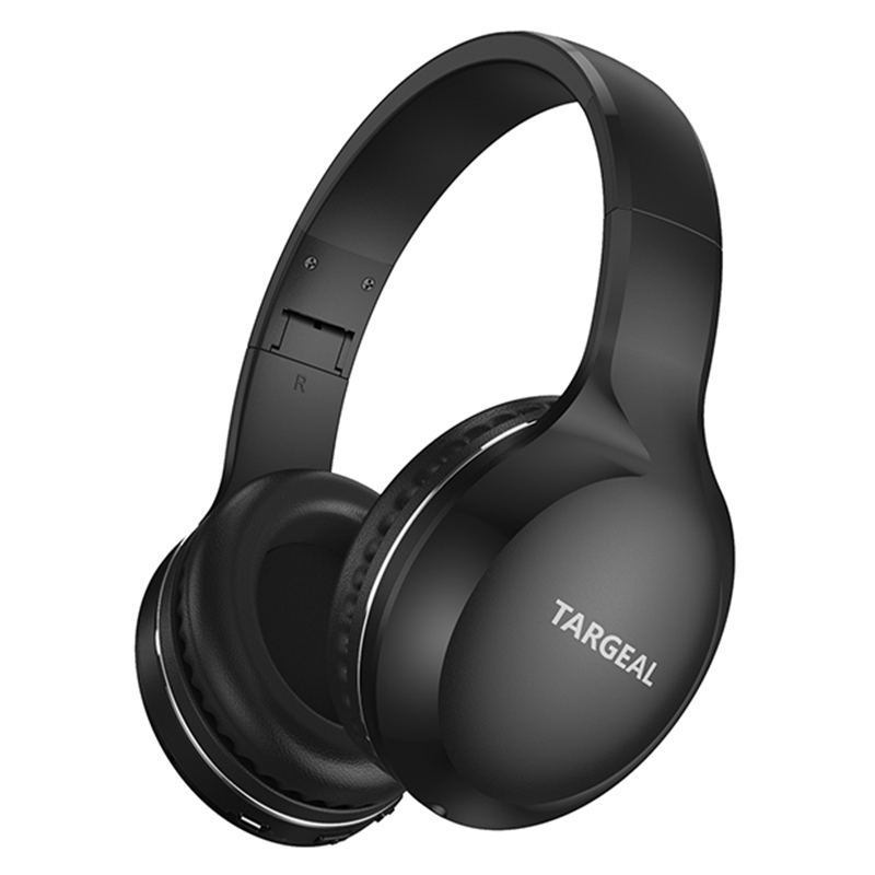 

TARGEAL A1 Bluetooth 5.0 Wireless/3.5mm Wired Dual Mode Headset HiFi Sound Earphones for PC Smartphones
