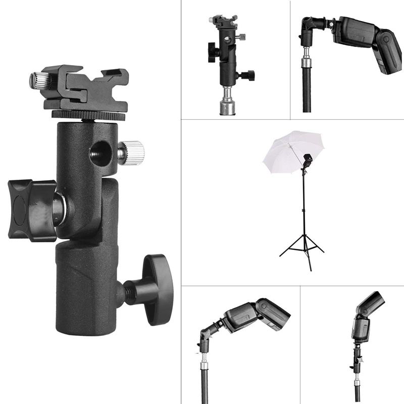 

E Typ Kamera Flashhalterung Lichtständer Mont -fotografie -zubehör