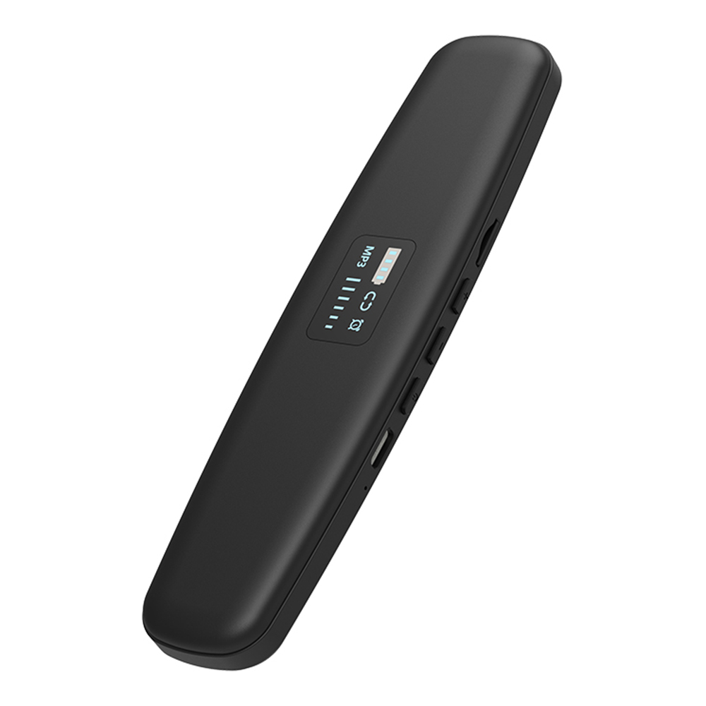 SMB-06 Smart Sleep Aid Under Pillow Music Box Bone Conduction Wireless Bluetooth-Compatible Speaker - Black