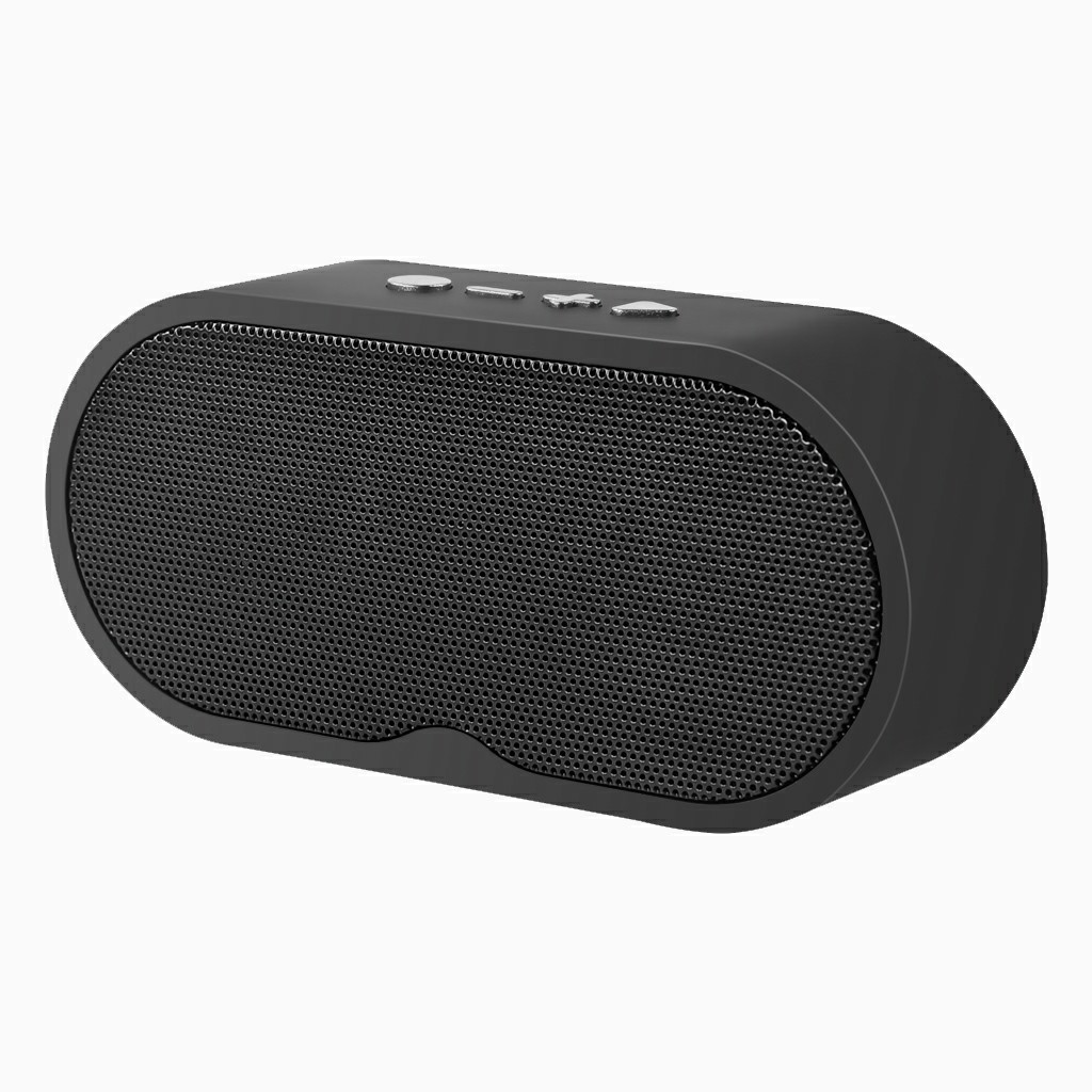Clear Sound Bluetooth-Compatible Speaker F3 Outdoor Wireless Mini Subwoofer Long Battery Life for Home Travel - Black