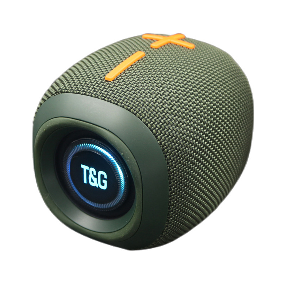 

t & g TG389 Outdoor Bluetooth -lautsprecher IPX5 Wasserdichte Dual -eq -audio -modus TWS Soundbox - Grün