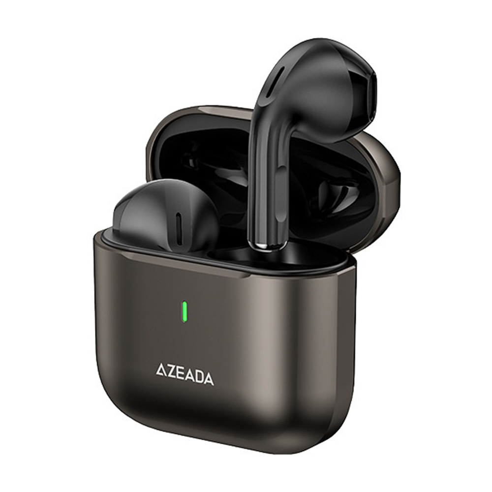 AZEADA AZ-BT07 13mm Driver TWS Bluetooth-compatible 5.4 Earbuds Semi-in-ear Wireless Music Earbuds - Tarnish