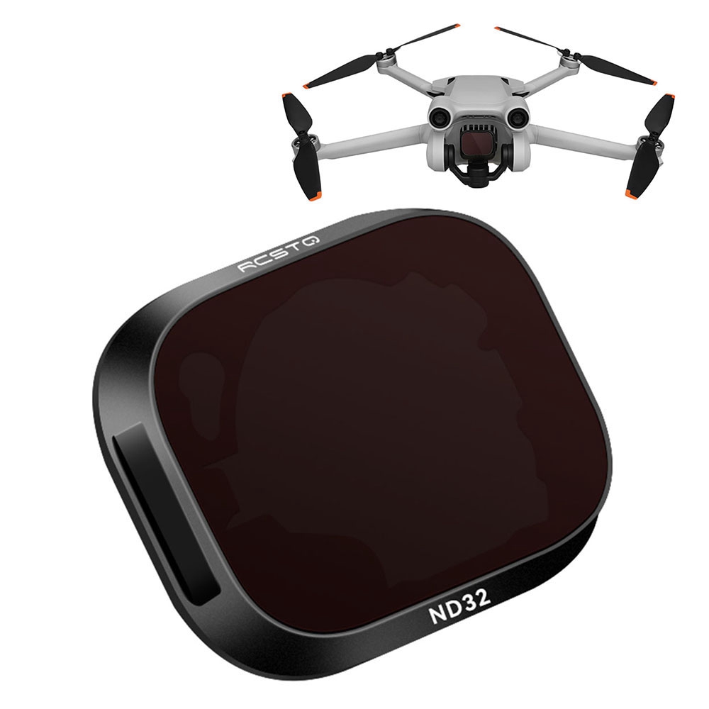 

RCSTQ Für DJI Mini 3 Pro Aluminium -legierung+glas ND Filter ND8 ND16 ND32 ND64 RC -zubehör - ND32