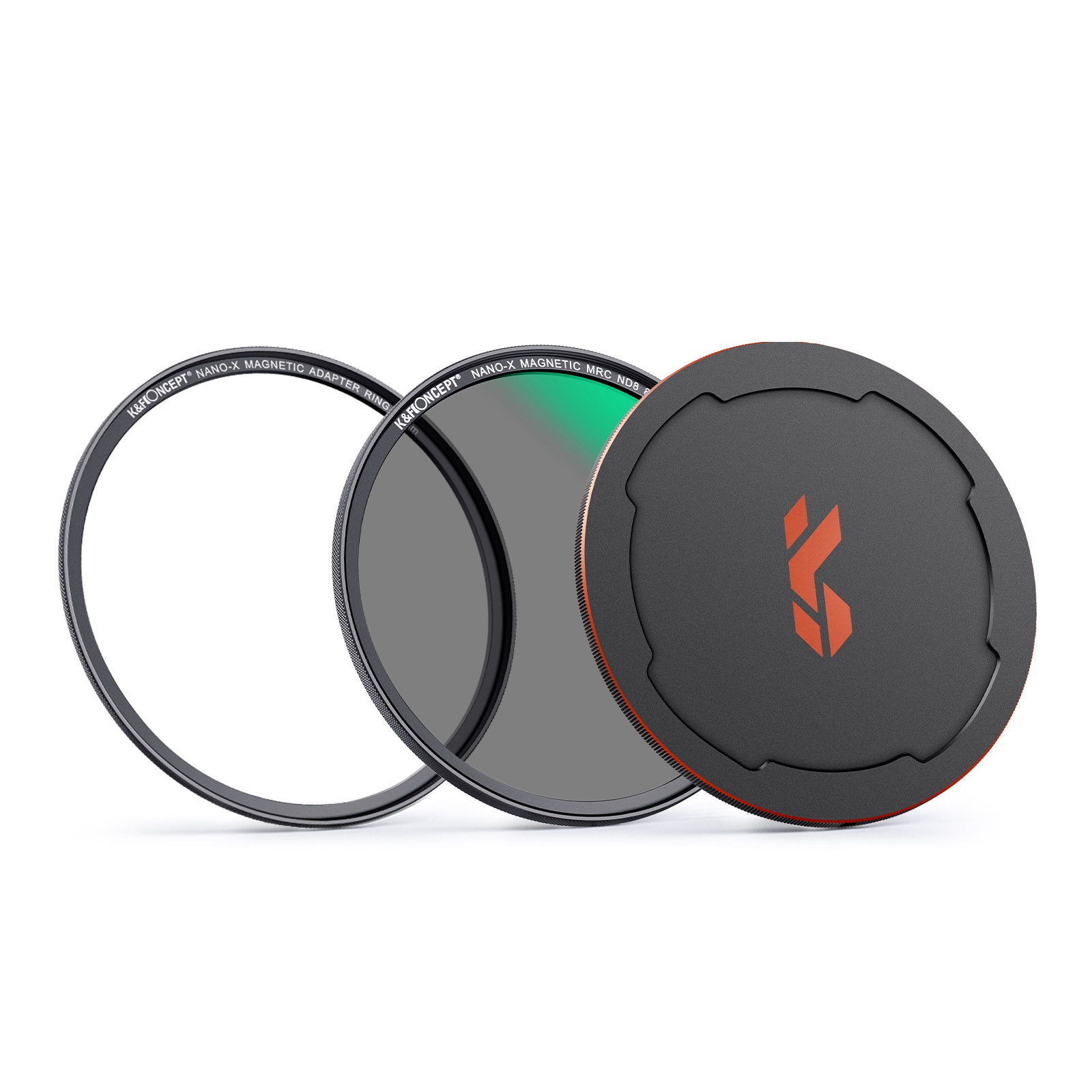

k & F-konzept 82mm Magnetischer Nd8-objektivfilter Anti-kratzer Mehrschichtiger Beschichtetes Filter Wasserdichtes Quick-freisetzung 3-stop-neutraldichte-objektivfilter