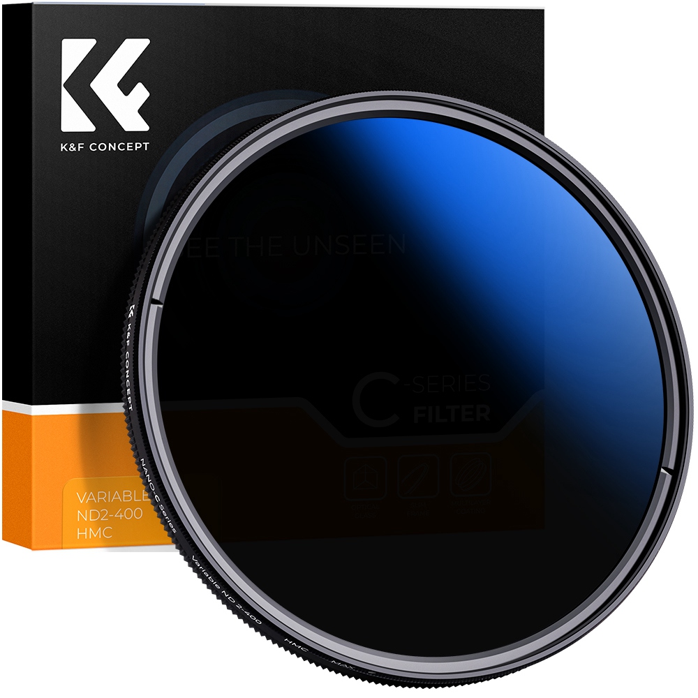 

k & F-konzept KF01.1406 ND2-400 Neutraldichte Fader Variable ND Filter Ultra Dünner Multilayer-beschichtung 82-mm-kamera-objektivfilter