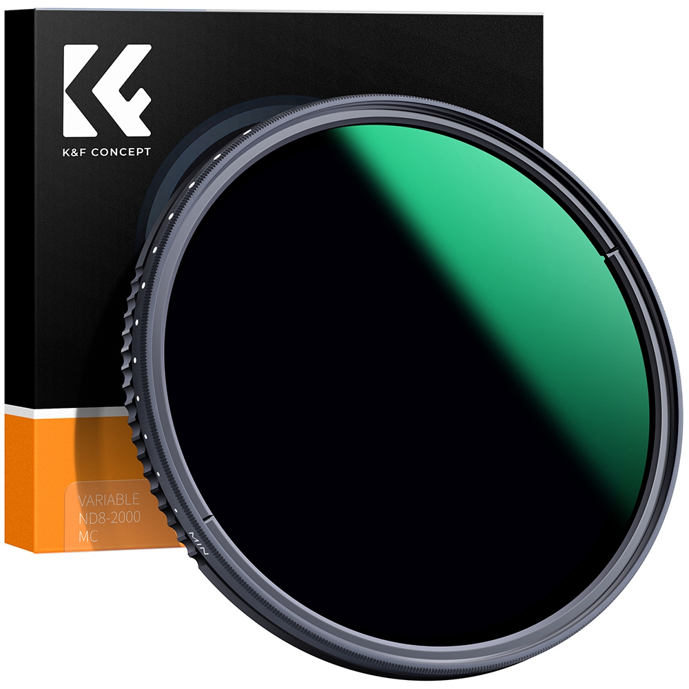 

k & F-konzept KF01.1361 82mm ND8-ND2000 Nd-filter Für Kameraobjektiv 9-stopp-einstellbare Neutrale Dichte Mehrbeschichteter Filter Wasserdichtes Objektivfilter