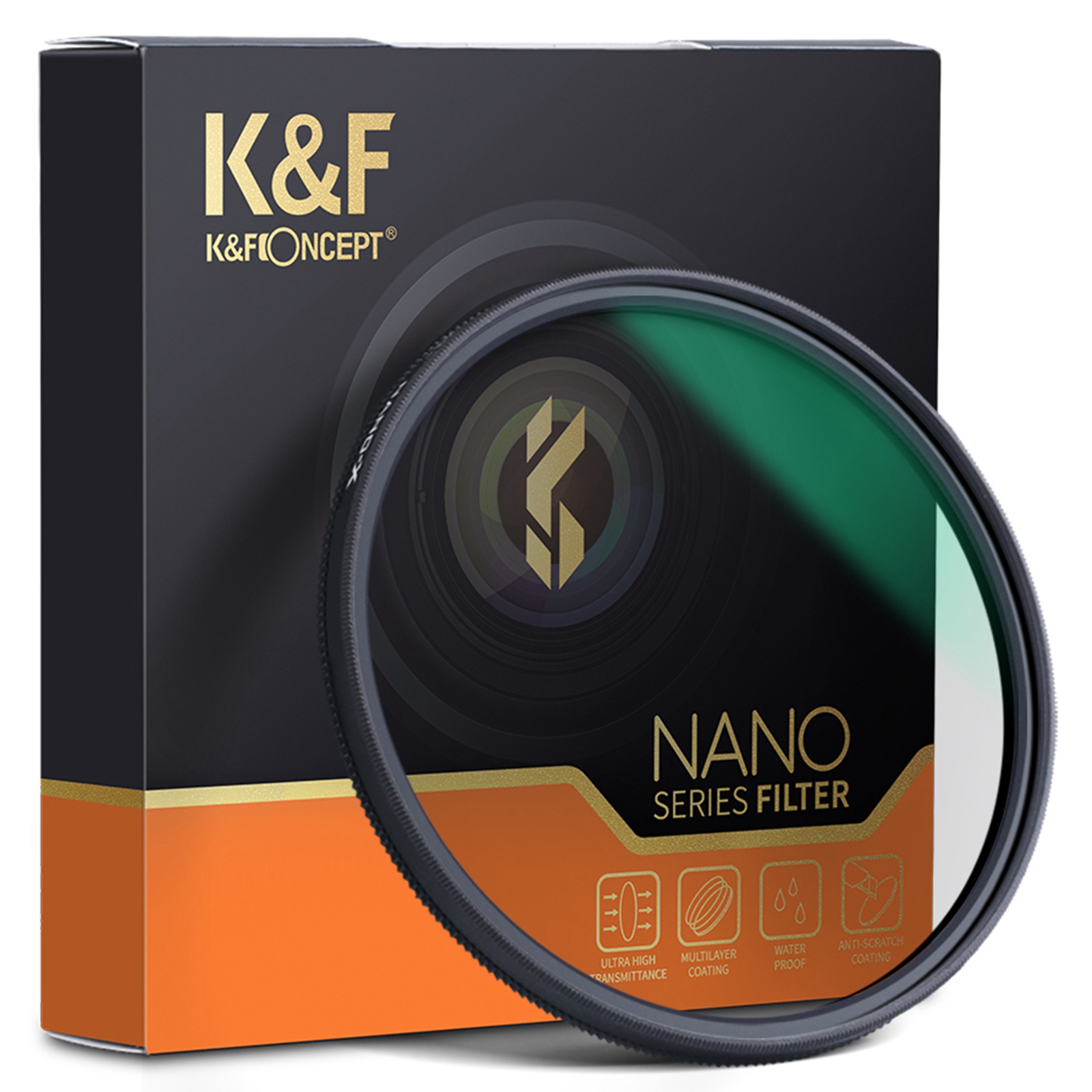 

k & F-konzept KF01.1225 18-layer Beschichtet Ultra-dünn CPL Filter 82mm Nano-X Kreisförmiger Polarisationsfilter Für Nikon Canon Sony-kameras