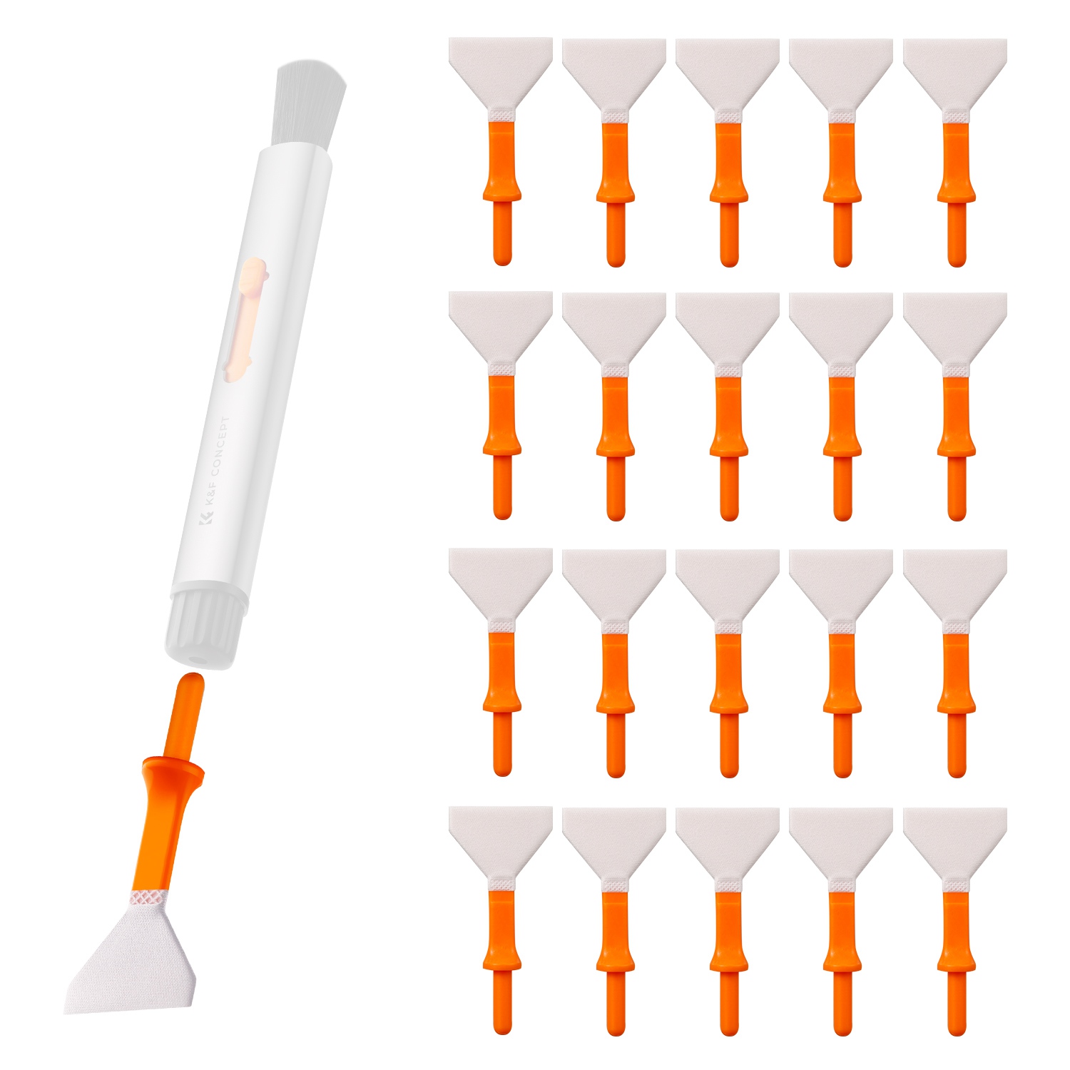 

k & f Concept SKU.1902 20pcs Erweiterte Reinigungsabstrich