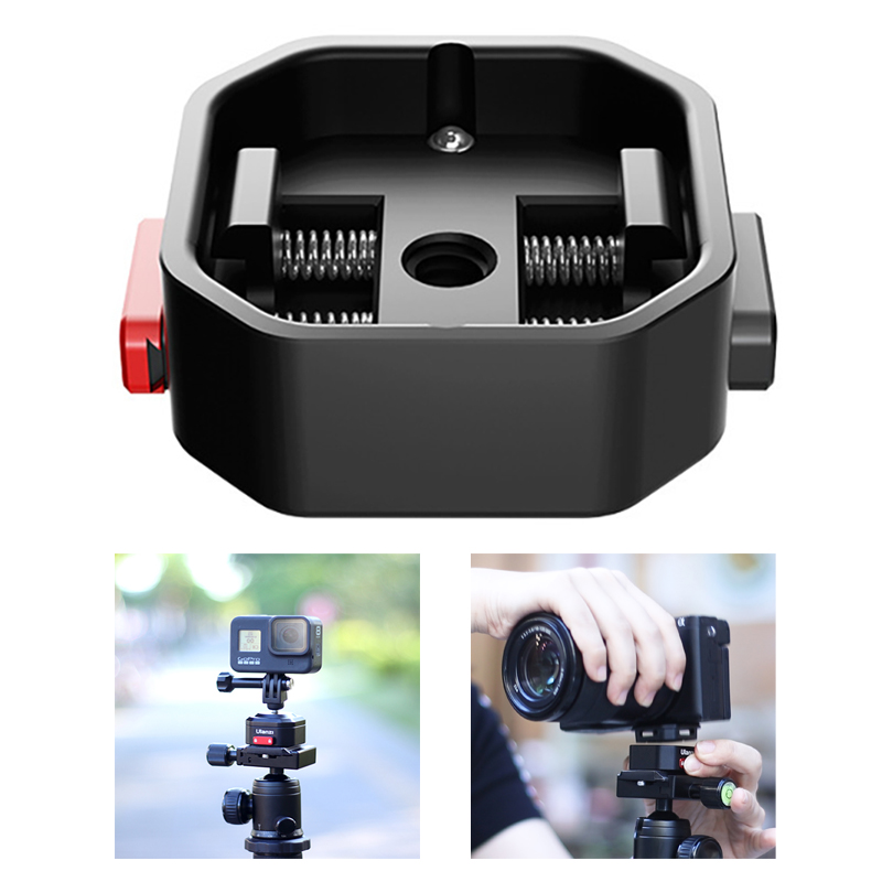 

Ulanzi 2108 Klauen Deadlock Slide Quick Release Plate Base Mount Für DSLR Milc Stabilisator